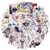 Puella Magi Madoka Magica Color Stickers, 50 Sheets (not Repeated), Waterproof and Sunscreen.