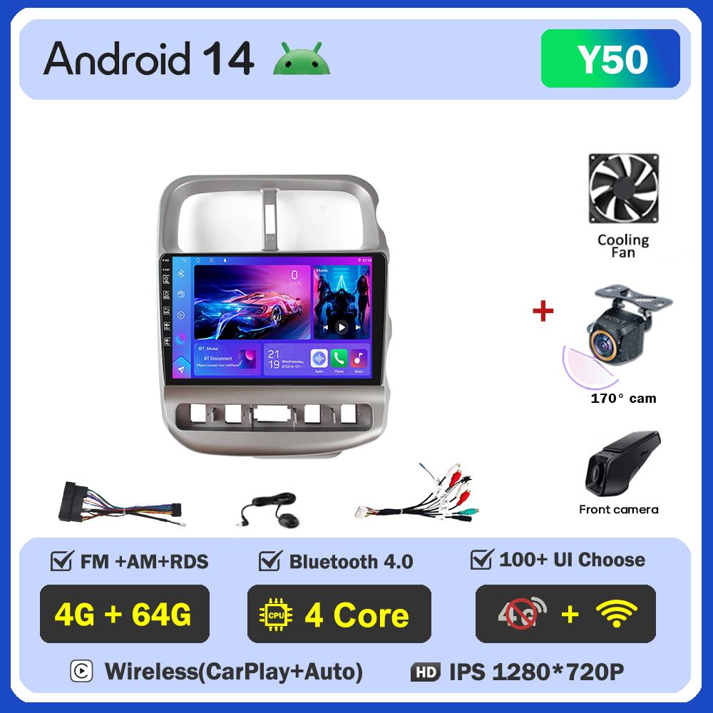 For Kia BONGO 2004-2012 Car Radio Player Car Carplay Screen Autoradio Mirror Link Car Intelligent Systems Touch Screen 8 Core 4G
