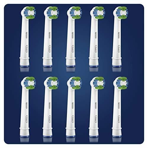 Brossettes de rechange oral-b precision clean - pack de 10 - technologie cleanmaximiser