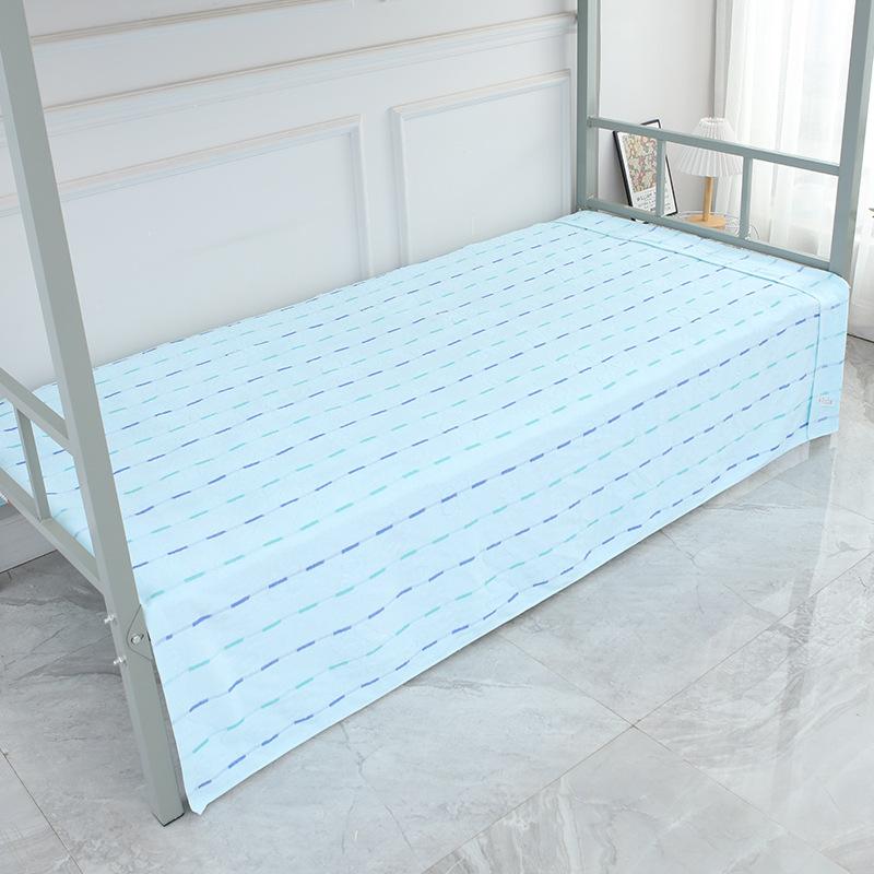 Cotton jacquard towel quilt spring, summer and autumn comfortable and breathable school dormitory student towel blanket pillow towel 750g(1.5m*2m)