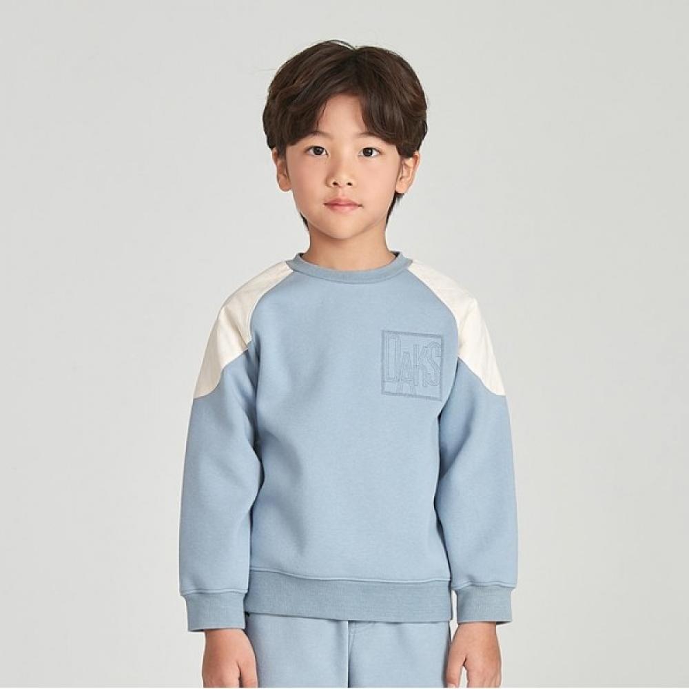 Daks Little Daks Kids Quilting Mix Sweatshirt Dtw12tm11m Lu