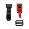 Universal ABS Helmets Clip Lock with Rapid Snap On Design Adjustment Motorcycle Cap Fastener for Outdoor Enthusiasts