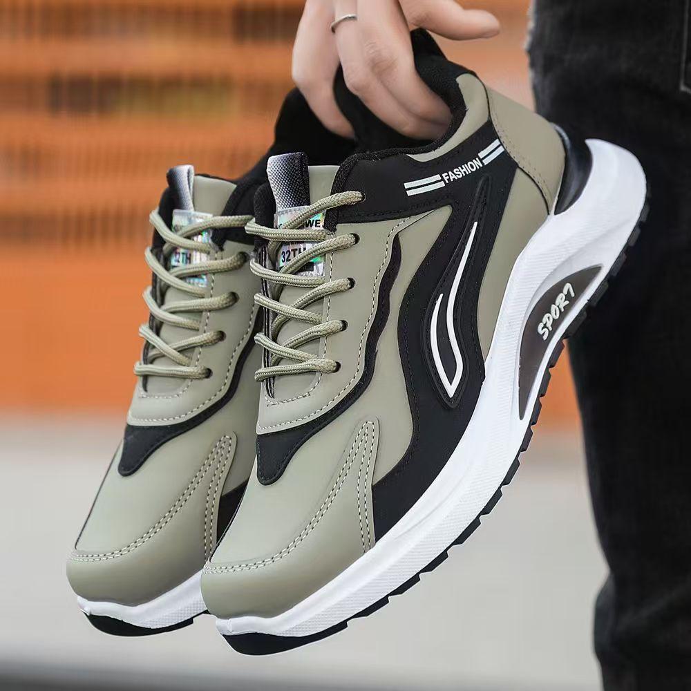 Autumn and winter new shoes non-slip casual shoes outdoor sports running shoes dad shoes large size sports shoes