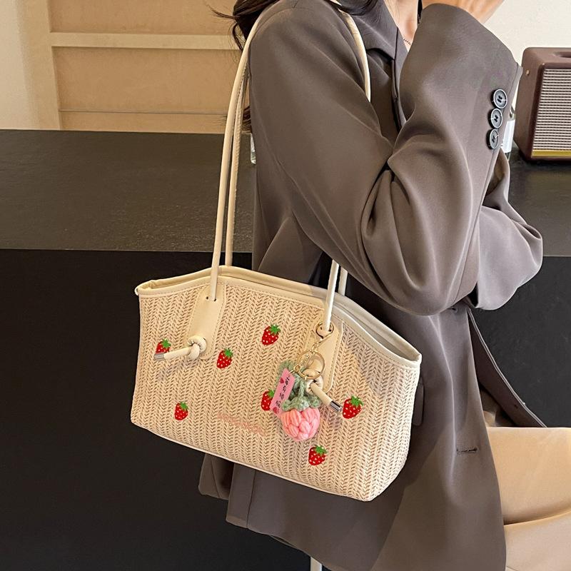 Niedliche Tasche Damen Neue Mode Vielseitige Schultertasche für den Strandurlaub