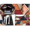 Retro Single Shoulder Crossbody New Color Collision Middle-aged Large-capacity Handbag Tote Women's Bag