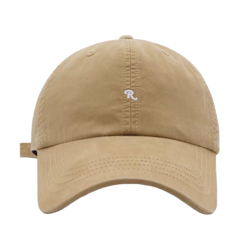 Adjustable Snapback Hat Embroidery Sun Visors Casual Peaked Hat  for Men Women