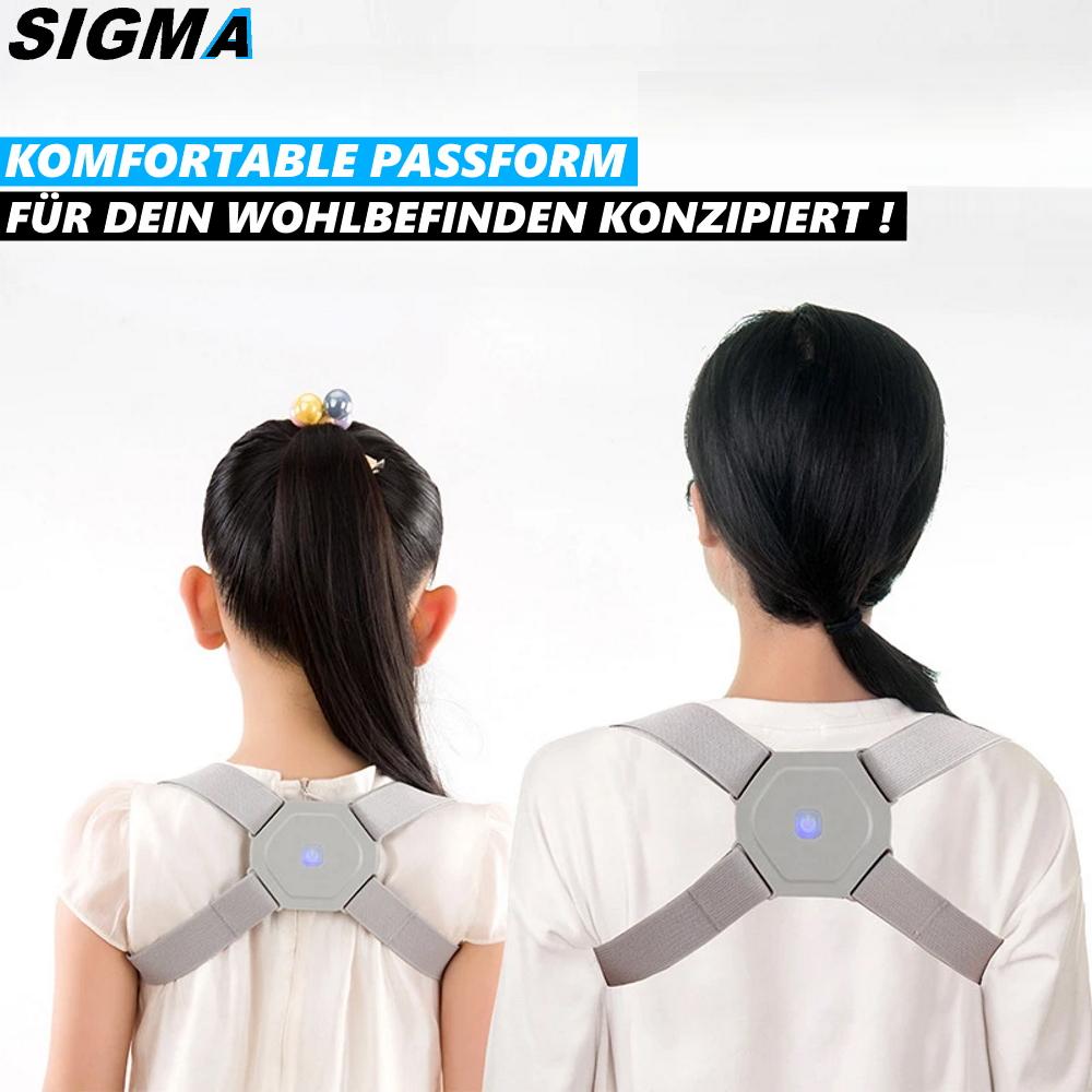SIGMA Smarter Rückenhalter Geradehalter Stabilisator Gürtel Haltungskorrektur