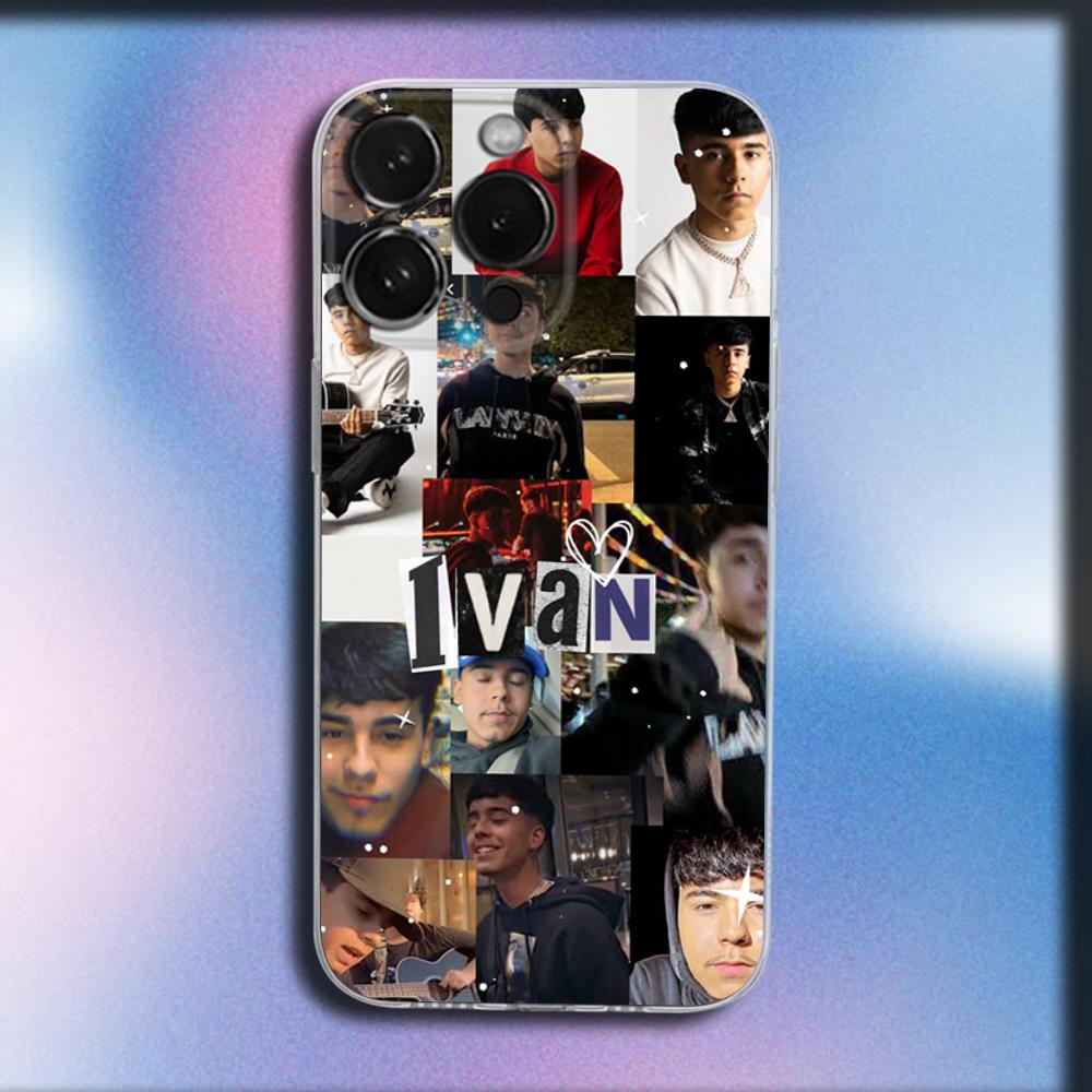Singer Ivan C-Cornejo Phone Case For iPhone 16,15,14,13,12,11 Plus,Pro,Max,XR,XS,X,Plus,SE,Mini Transparent Soft Cover