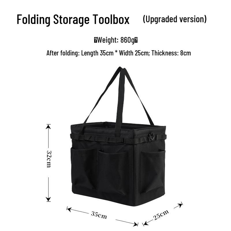 Multi-Purpose Outdoor Storage Box with Lid and Tabletop Functionality for Camping