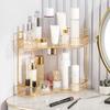 Transparent Desktop Corner Shelf Large Capacity Desktop Organizer Cosmetics Storage Holder  Home