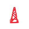 10Pcs 23cm Football Traffic Marker Cones Set for Basketball, Indoor Outdoor Game
