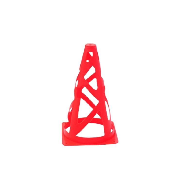10Pcs 23cm Football Traffic Marker Cones Set for Basketball, Indoor Outdoor Game