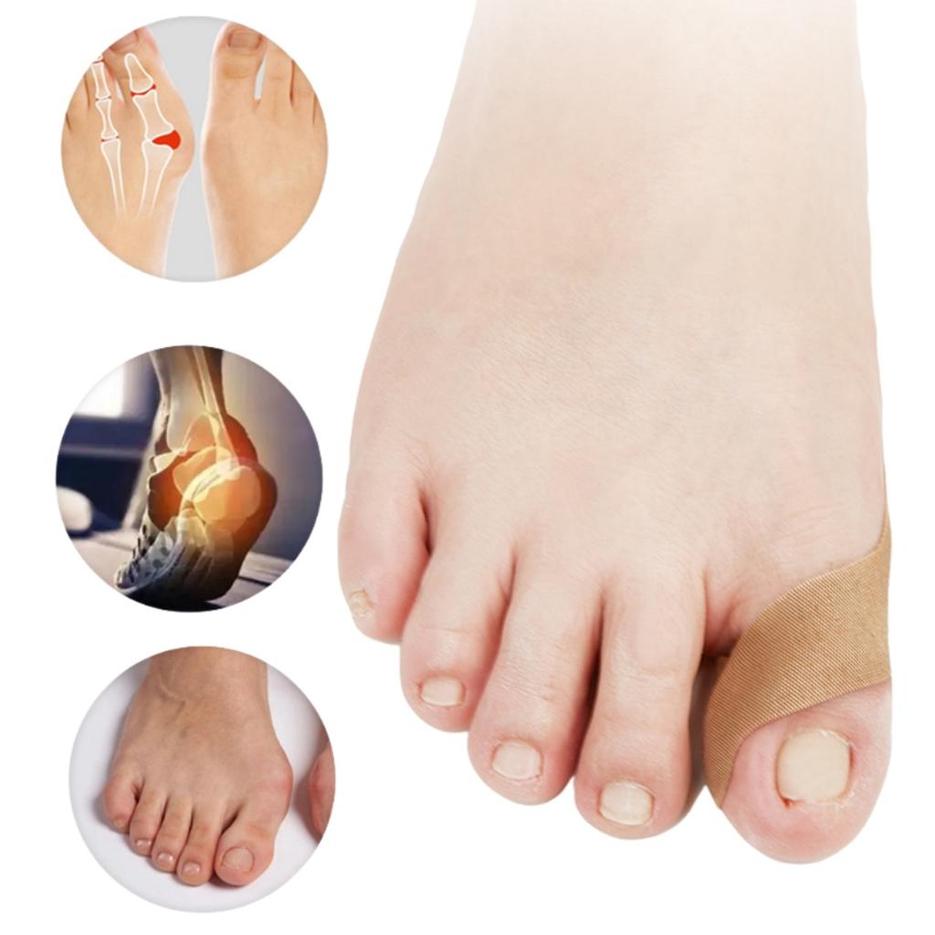 20Pcs Finger Protector Sticker Foot Patches Anti Wear Patch Hallux Valgus Orthopedic Patch Bunion Correction Patch Toe Separator