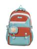 Schoolbag Schoolbag Female Ins Cute Junior High School Students Versatile Contrasting Color Backpack Simple Small Fresh Large Capacity Backpack