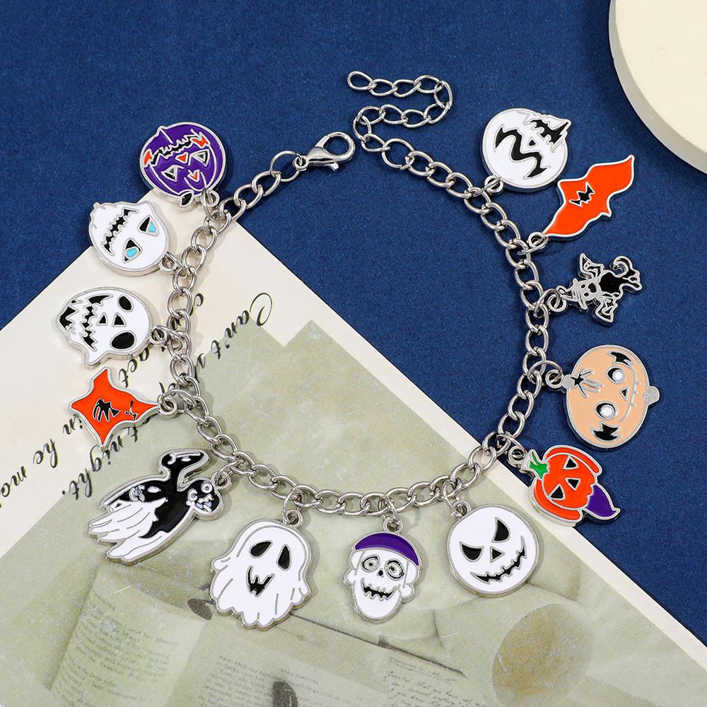 Braccialetto di Natale Nightmare Before Christmas con Personaggio dei Cartoni Animati per Regalo di Festa