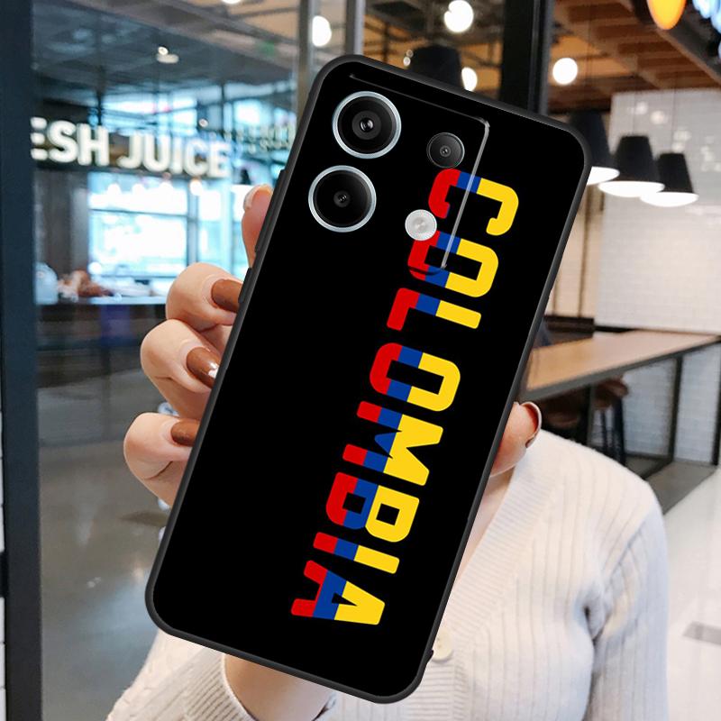 Colombia Flag Case For Xiaomi Redmi Note 11 9 10 12 13 14 15 Pro Plus Redmi 15 15C 10C 12C 13C 14C Cover