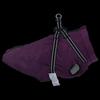 Waterproof Reflective Dog Coat with Integrated Harness Purple Size L44
