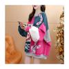 Spring Autumn Street Style Harajuku Patchwork Loose Casual Pullover Sweater Women Fashion Printing All-match Top