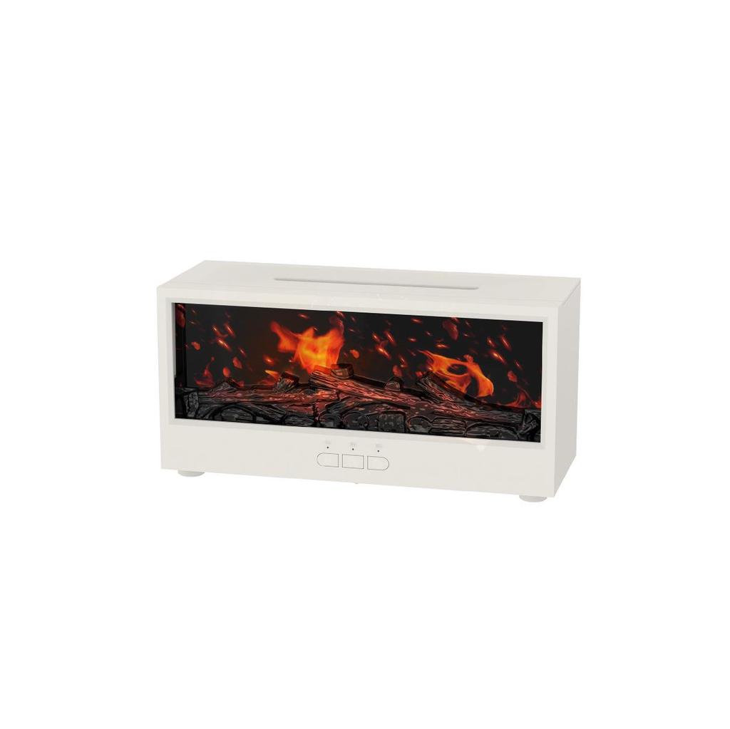 Retro 3D Flame Aroma Diffuser & Colorful Light Humidifier