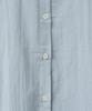 NOIRER FOR WOMAN Pale Scarf Loose Fit Shirt (Pale Blue)
