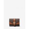 Trifold Wallet Medium Mk Signature 35s5ggre6b200 Brown
