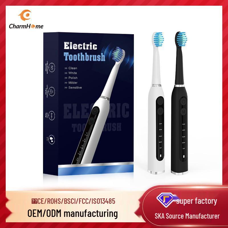 Sonic Electric Toothbrush - Soft Bristles, Magnetic Levitation, Rechargeable, Adult Model Travel Case (Accessory)