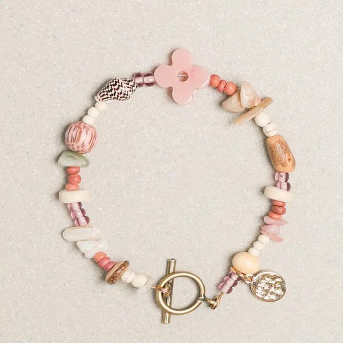 Clover Symbol Bracelet Angora Pink