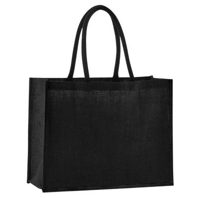 Classic Starched Jute Tote Bag