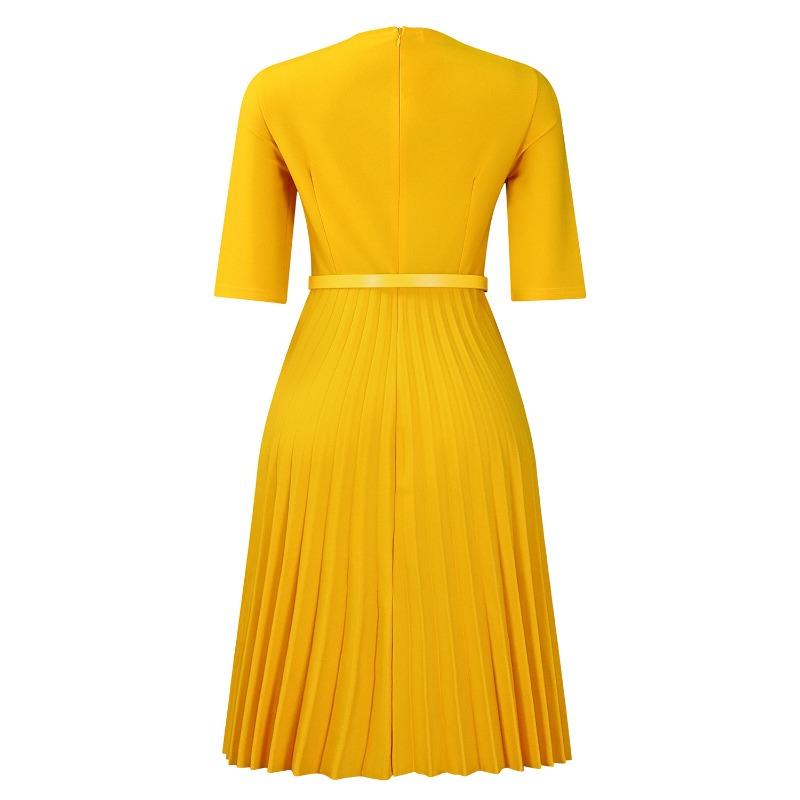Women's Summer Fashion Temperament V-neck Dress