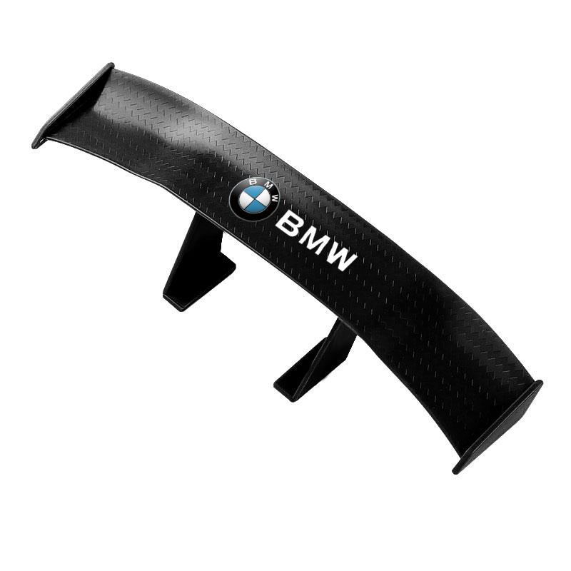 Car Rear Spoiler Mini Spoiler Wing Small Tail Emblem Sticker Decoration For BMW M Performance 1 3 5 7 Series M3 M4 M5 M6 X1 X3 X5 X6 X7 E30 E34 E36 E4