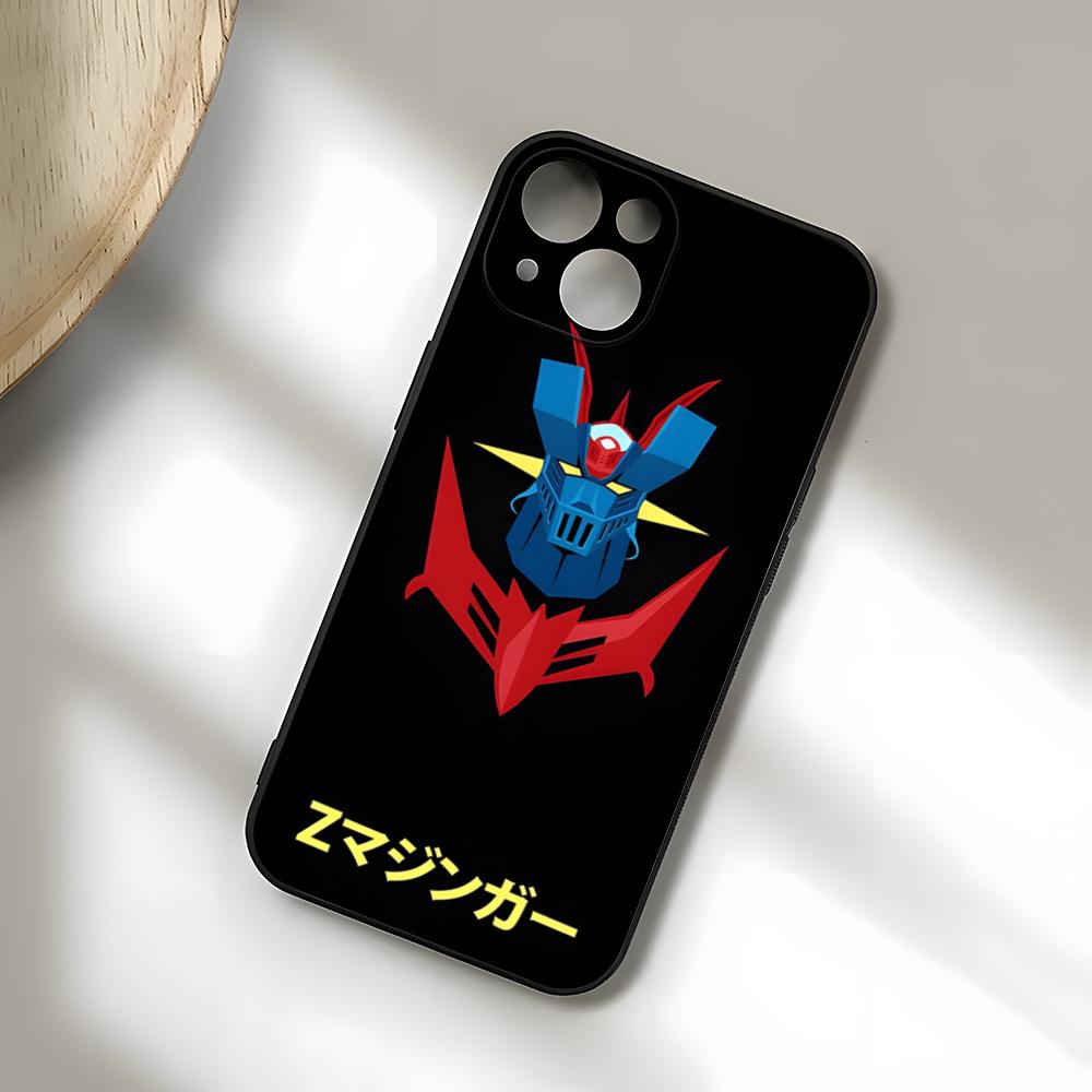 

Anime M-Mazinger Z Phone Case For IPhone 17 Pro Max 15 Pro 16 14 Plus 12 13 Mini 11 Pro Shockproof Soft Cover iPhone13 ProMax
