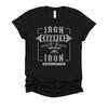 Iron Sharpens Proverbs 27 17 Christian T Shirt Religious Bible Verse Faith Scripture Sizes Xs 4x Vintage Soft Casual