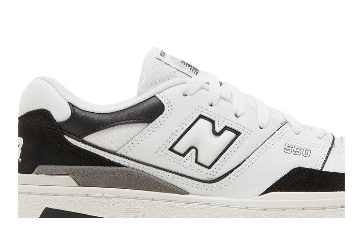 Kids' Sneakers New Balance 550 Big Kid 'White Black Rain Cloud'