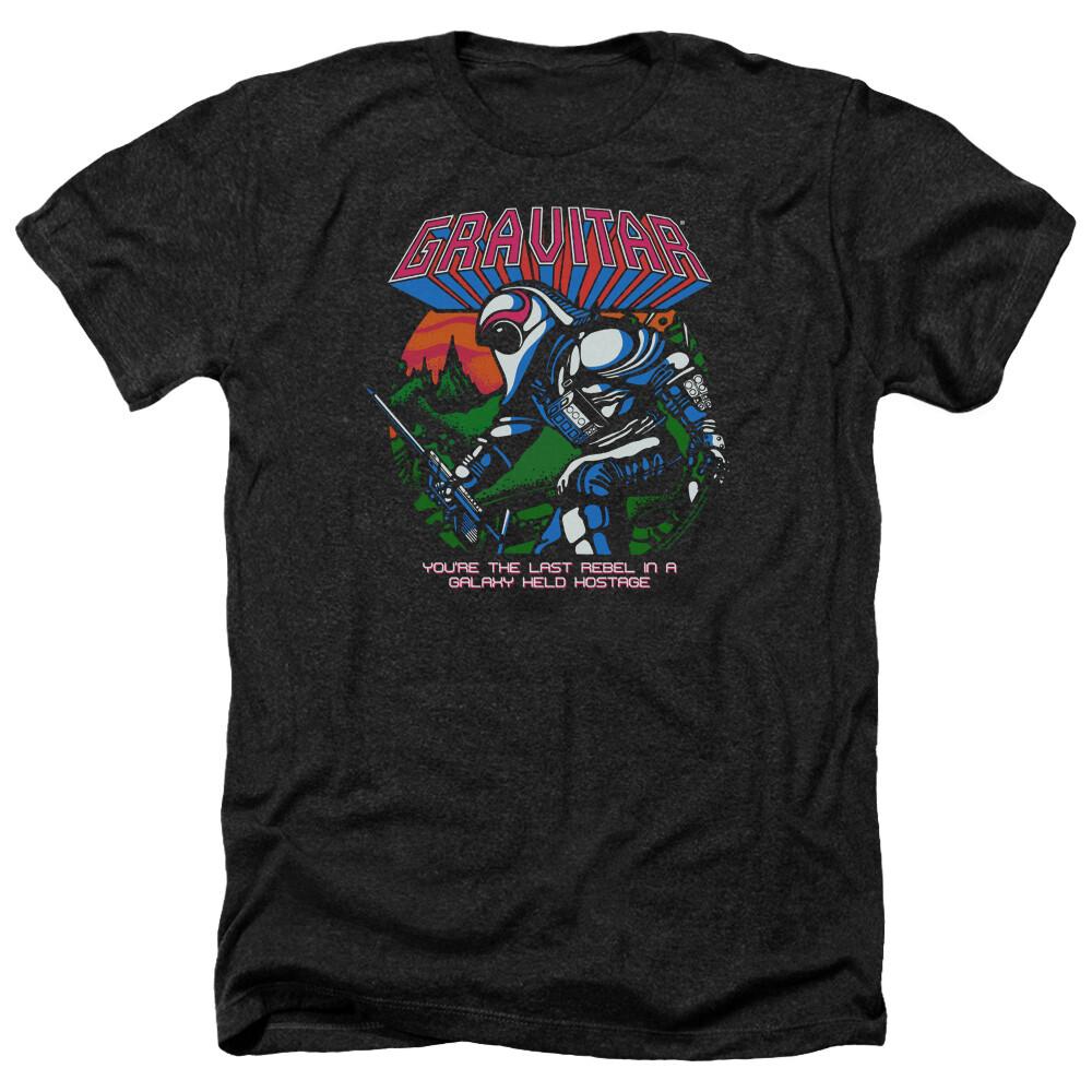 

ATARI LAST REBEL Licensed Adult Men039;s Heather Tee Shirt SM-3XL Unisex T-Shirt XXXXL