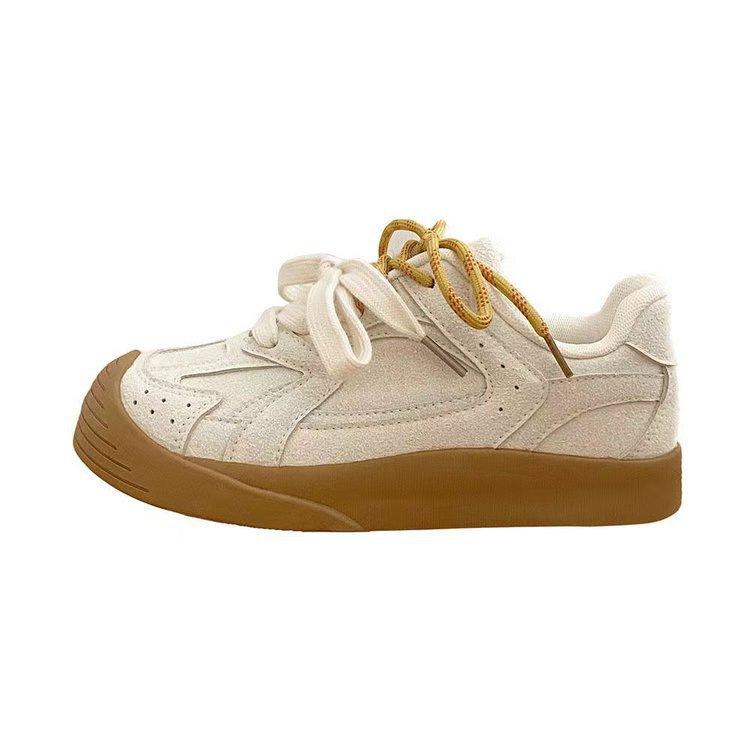 Dopamine casual shoes women's 2025 autumn new ins trendy board shoes fashion versatile sports low-top German training shoes