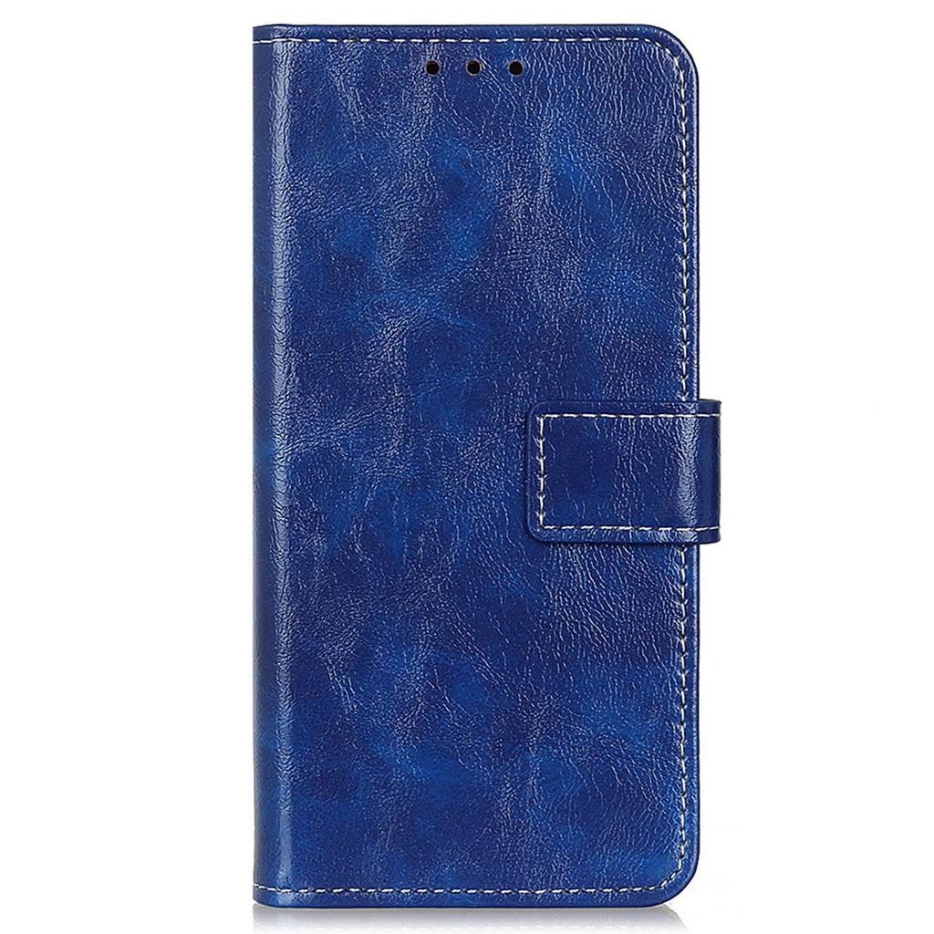 For Samsung Galaxy S24 FE Case Wallet Leather Phone Cover Crazy Horse Texture