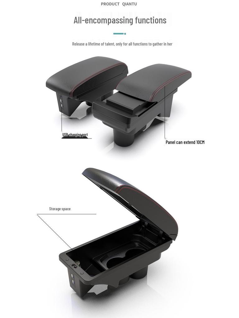 Wuling Zhengtu Pickup Truck Armrest Storage Box Accessory