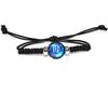 Twelve Constellation Bracelet Hand-woven Adjustable Rope Bracelets For Women Men Cancer Leo Libra Virgo Birthday Jewelry