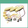 Guitar Gear Pickups Wheel Electric Bridge Prewired Passive Pickup For St