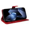 For OnePlus 13 Leather Case Geometric Line Design Wallet Phone Cover with Wrist Strap