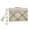 [ONLYOU] Andschouette &chouette samantha thavasa samantha thavasa Metallbeschläge Beutel Kappe Faltbrieftasche Brieftasche Bifold Bifold Plaid Muster Damen