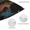 Joe Keery And His Bat Djo Pillowcase Polyester Cushion Cover Decoration Throw Pillow Case Cover Seater Zippered 40X40Cm