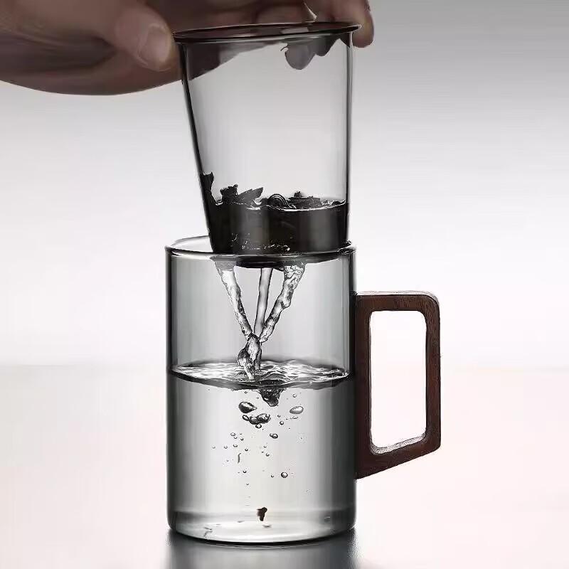 Shangheng Guanshan Glass Teacup with Filter