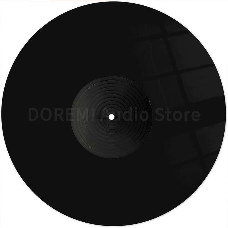 

30cm Acrylic Turntable Platter Mat Slip Mat Reduce Static Dust Noise Record Pad For 12In LP Vinyl Record Replacement Accessories