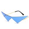 New Large Triangle Sunglasses For Men Women With Uv400 Protection Fashion Streetwear Outdoor Sport