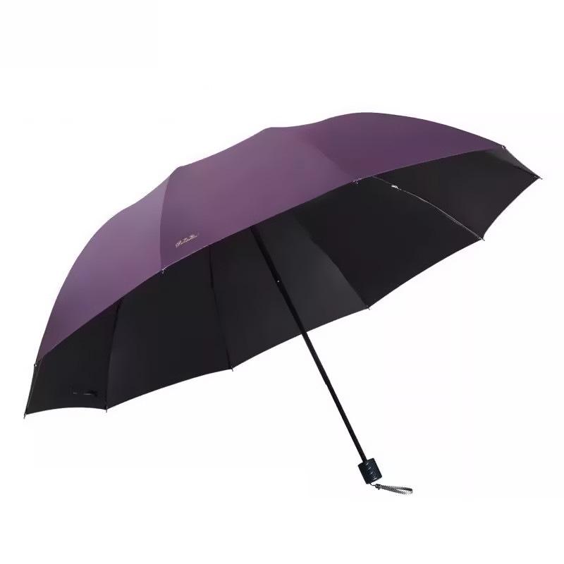Large Folding Umbrella for Two or Three People with Sun Protection and Anti-UV Features