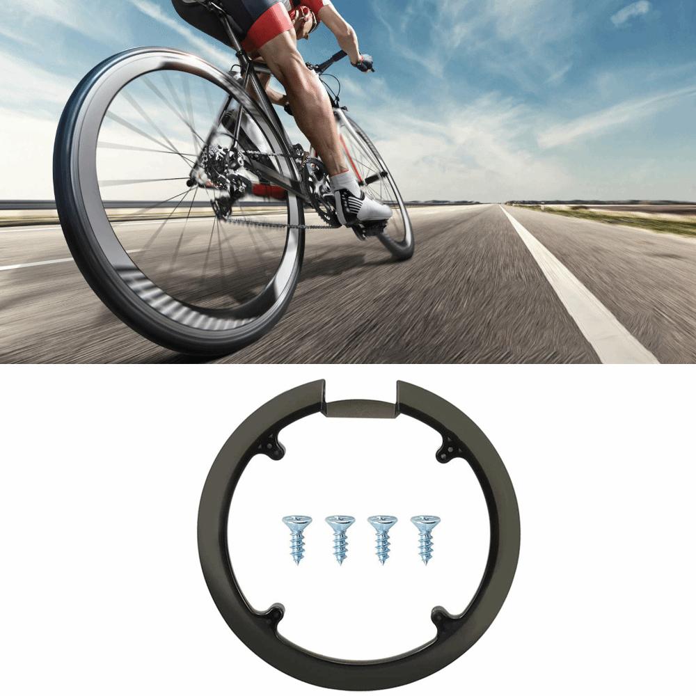 With 4 Screws Bicycle Sprocket Guard Lightweight Bike Crankset Protector Outdoor Cycling