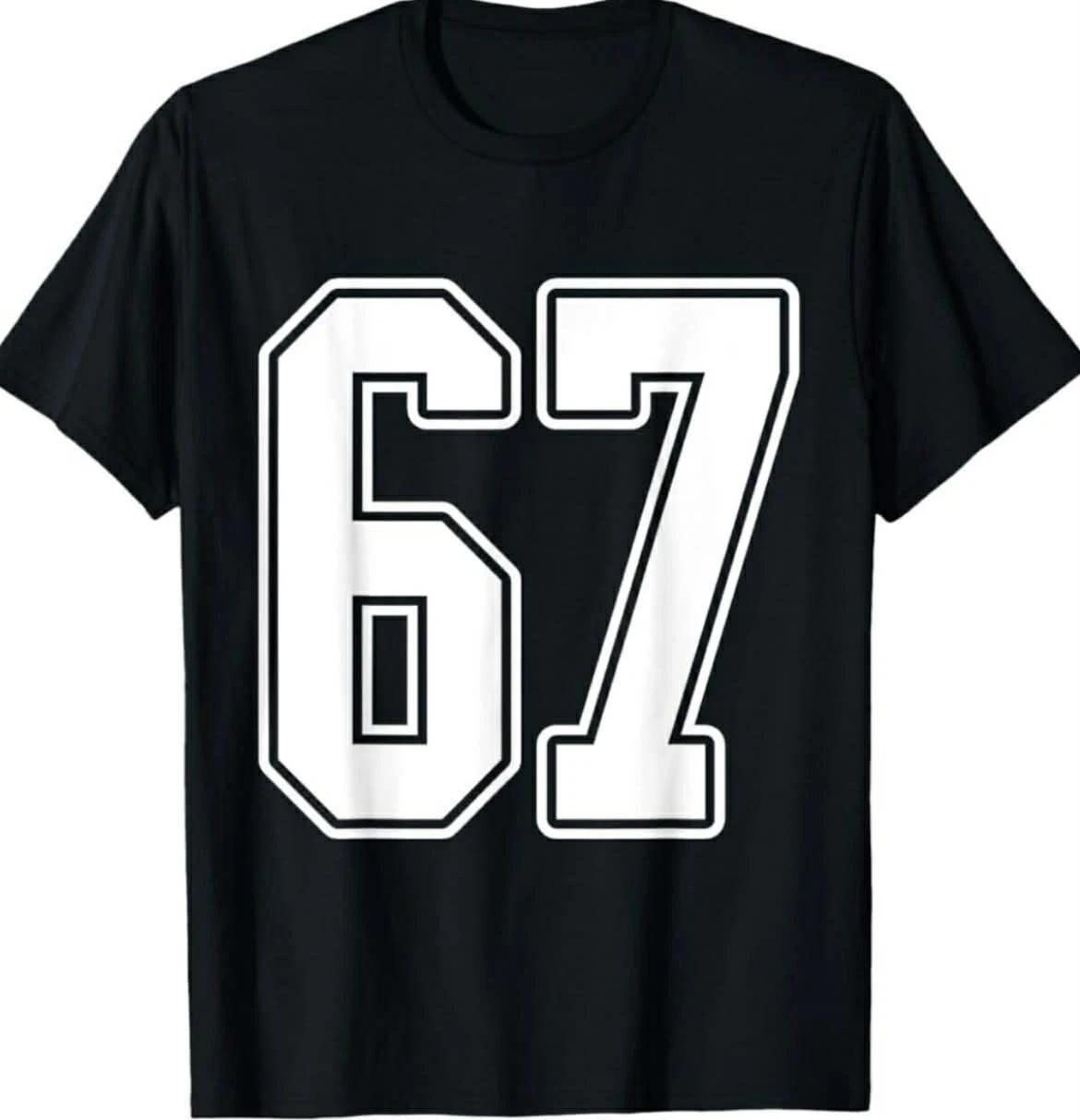 67 67 Funny Meme hands Funny T shirt tee XXXL