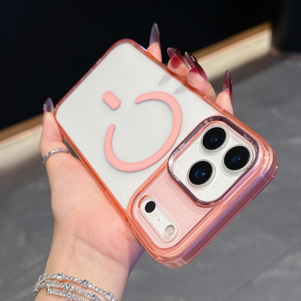 Luxury Ultra Thin Clear Acrylic For Magsafe Case for iPhone 17 Air 16 15 14 Plus 13 12 11 Pro Max Magnetic Wireless Charge Cover