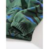 Men's Hooded Drawstring Pattern Long Sleeve Sweatshirt.